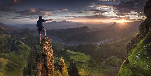 Panorama uitzicht