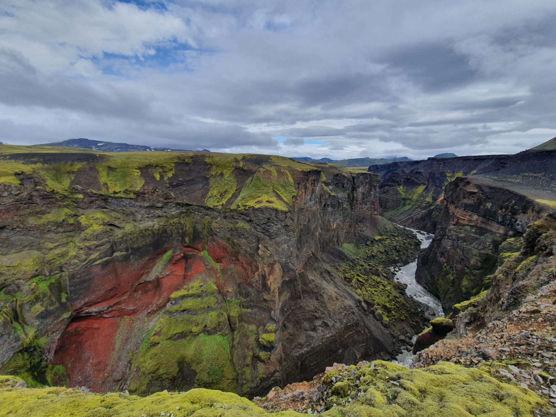 Markarfljótsgljúfur canyon